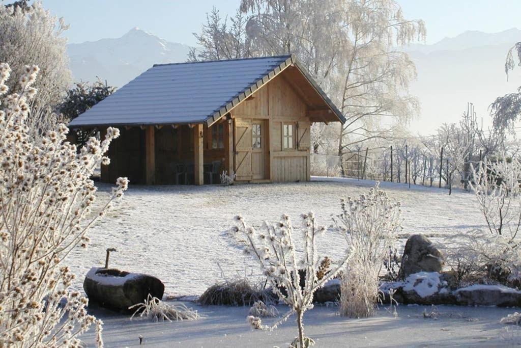 Au Petit Chalet Avec Son Spa - Escapade En Amoureux ! Cruet ภายนอก รูปภาพ